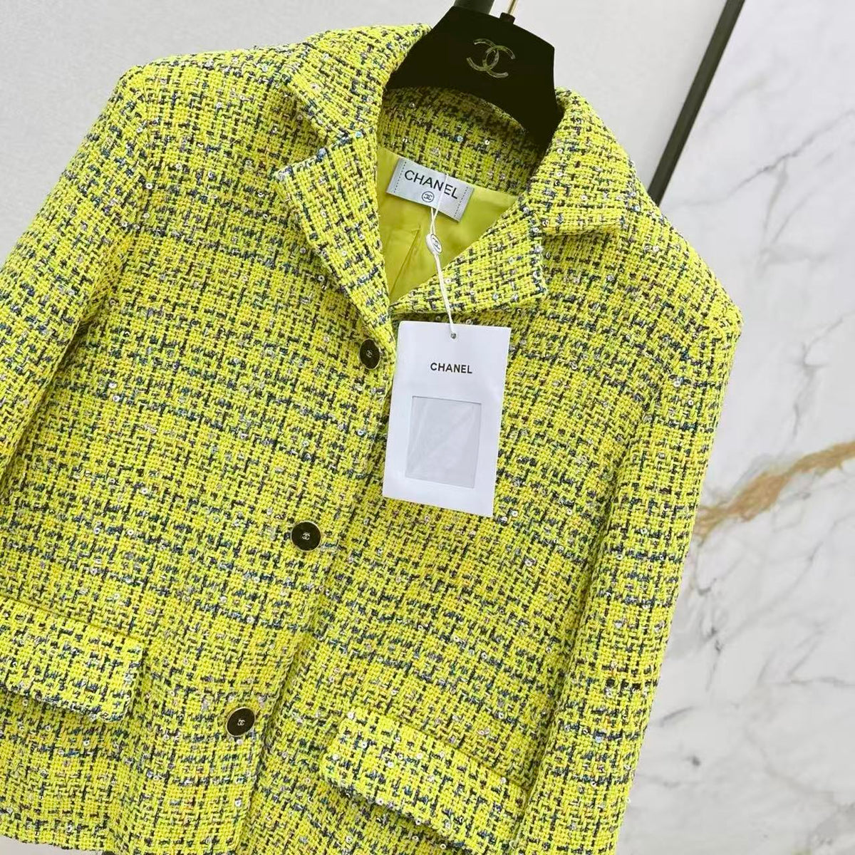 26PF Tailored Coat and High-Waist Skirt Set