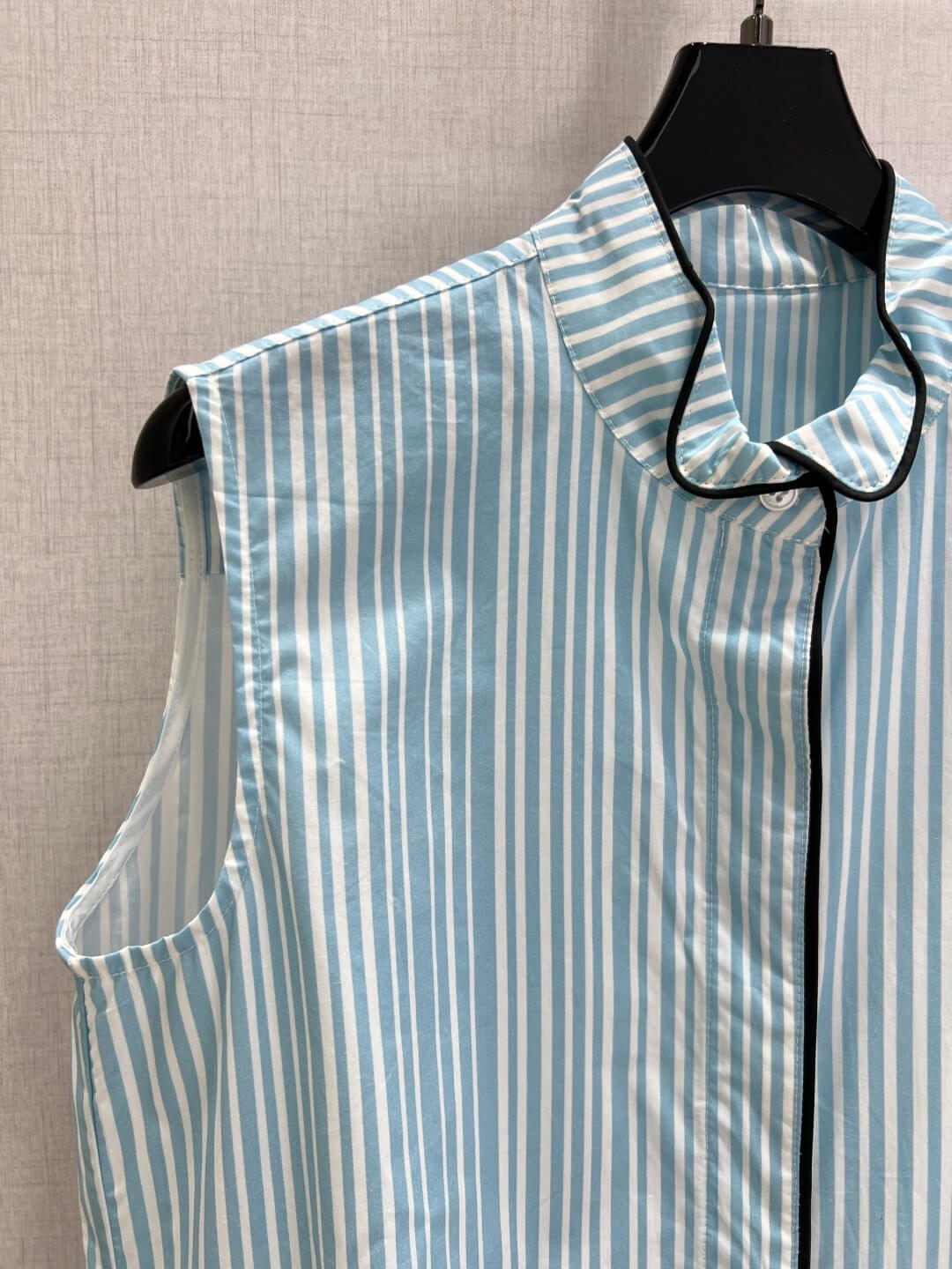 Stripe Print Ruffle Mini Dress