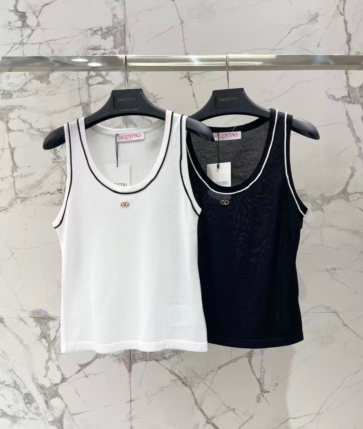 Color-Block Tencel Tank Top