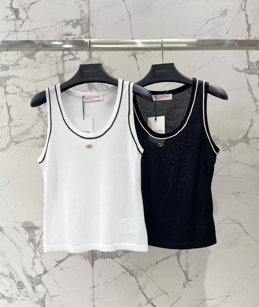 Color-Block Tencel Tank Top