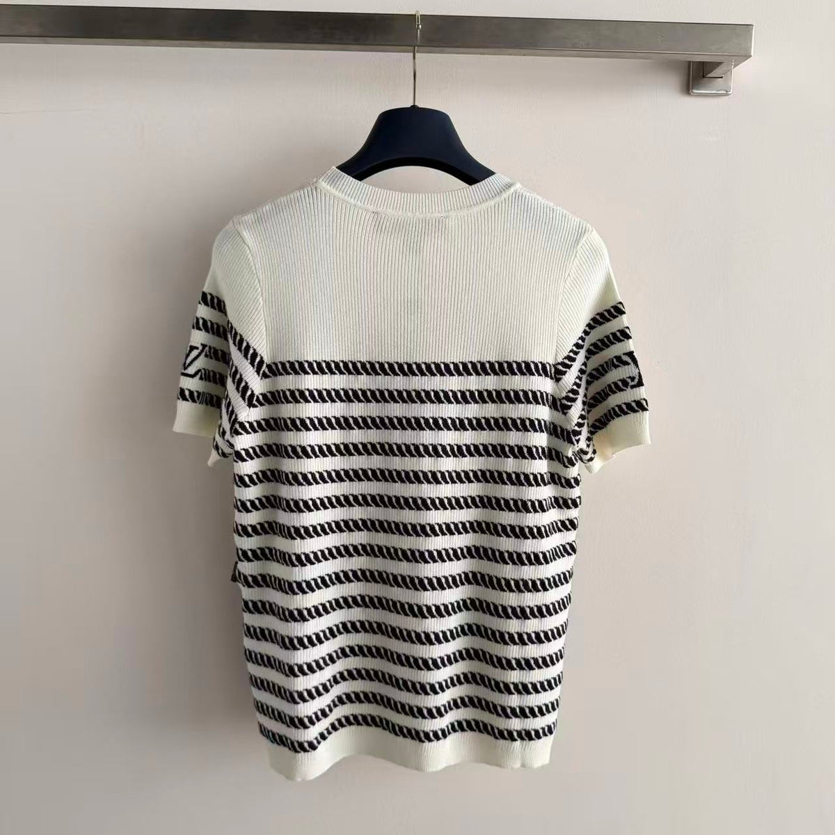 Maritime Series Stripe Knit Tee