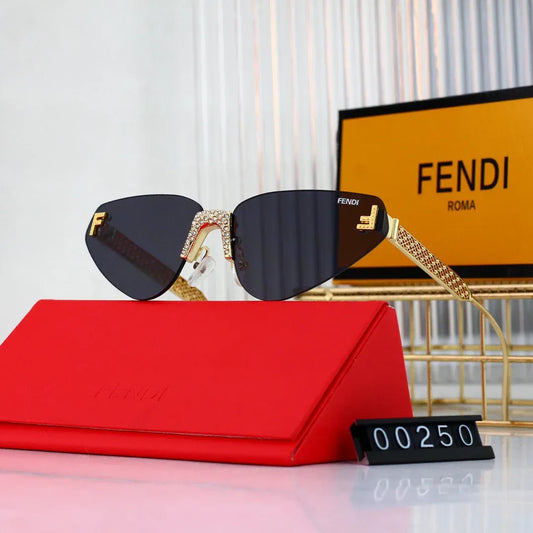 Rhinestone Cat-Eye Statement Sunglasses
