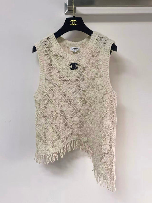Irregular Fringe Vest