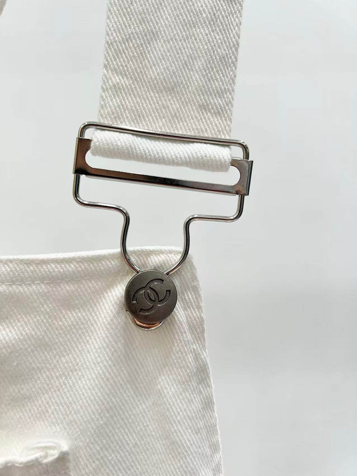 Adjustable Strap Pinafore Skirt