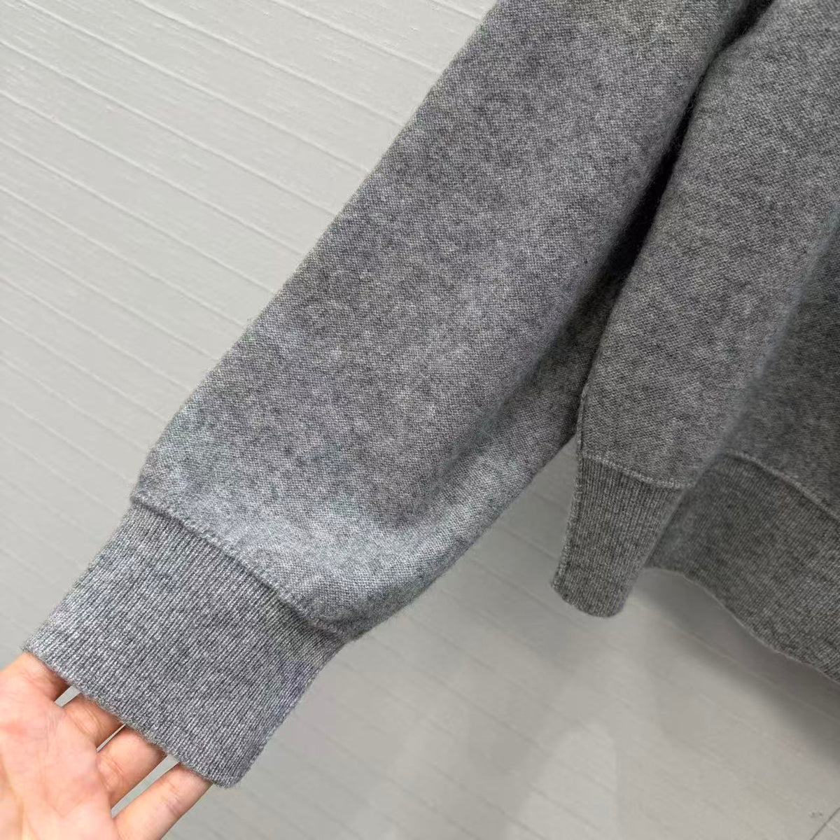 Cashmere Embroidered Hooded Jacket