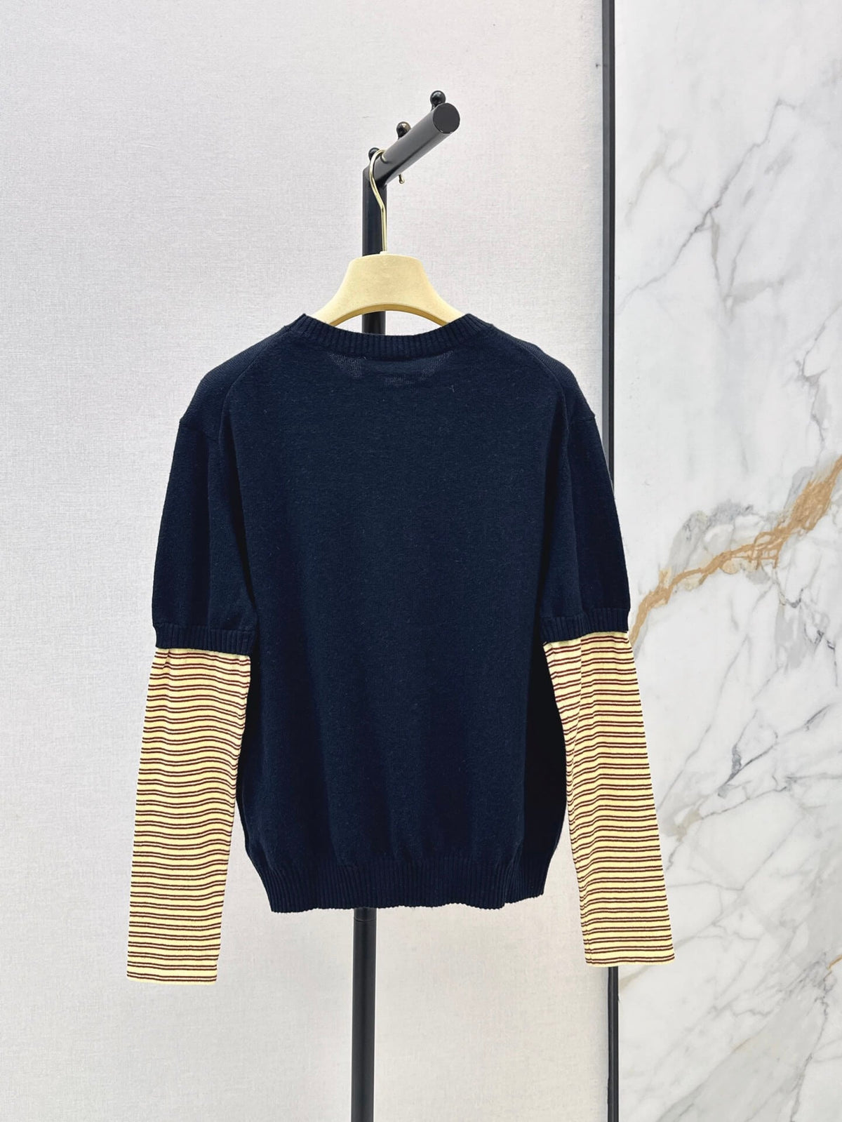 Layered Look Long Sleeve Jumper