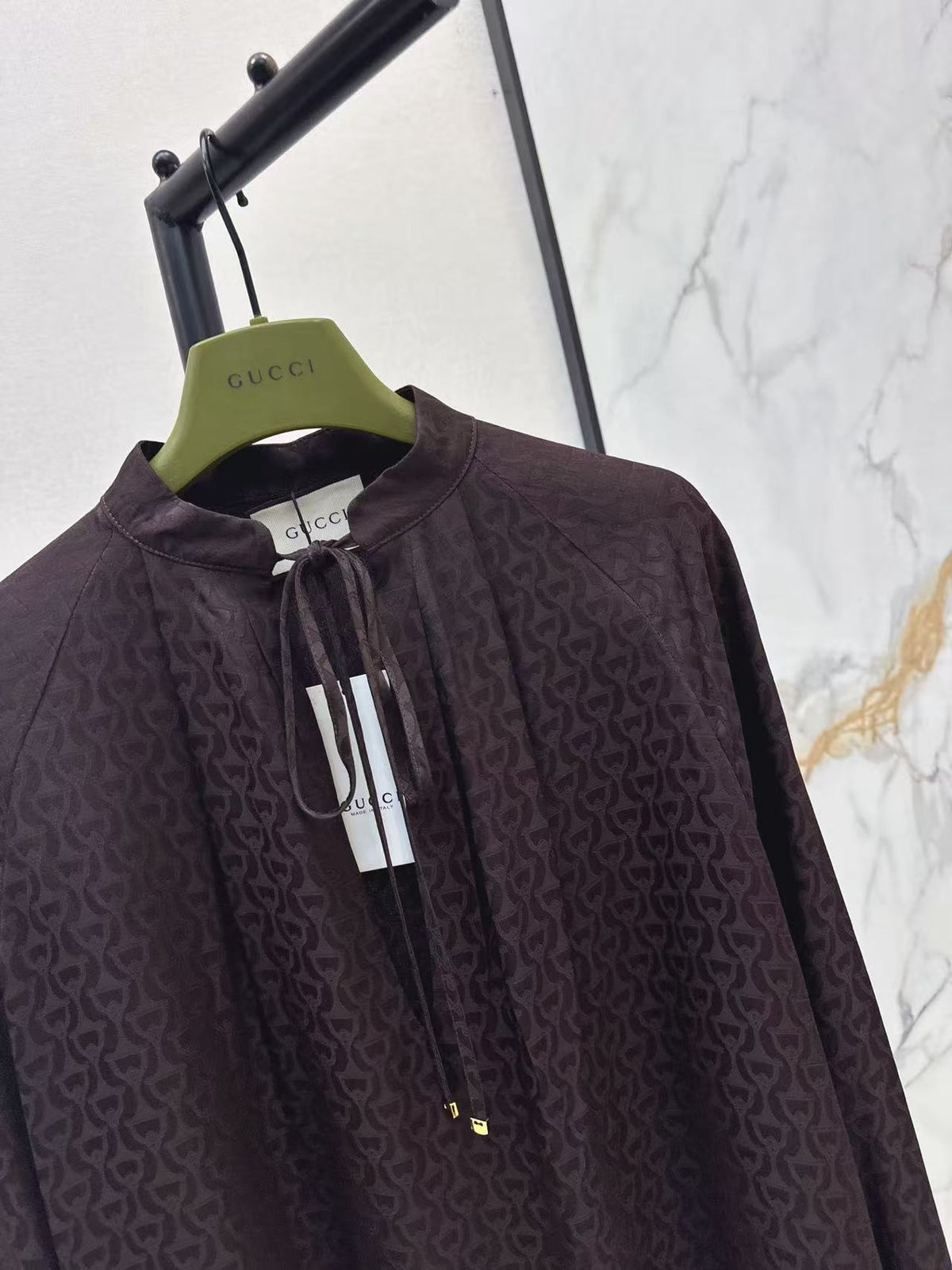 Retro Exclusive-Fabric Shirt and Palazzo Pants Set