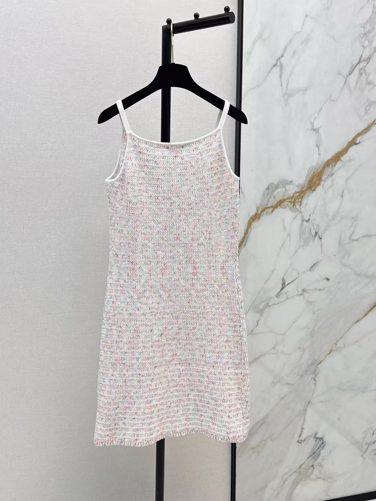 Colorful Woven Camisole Dress