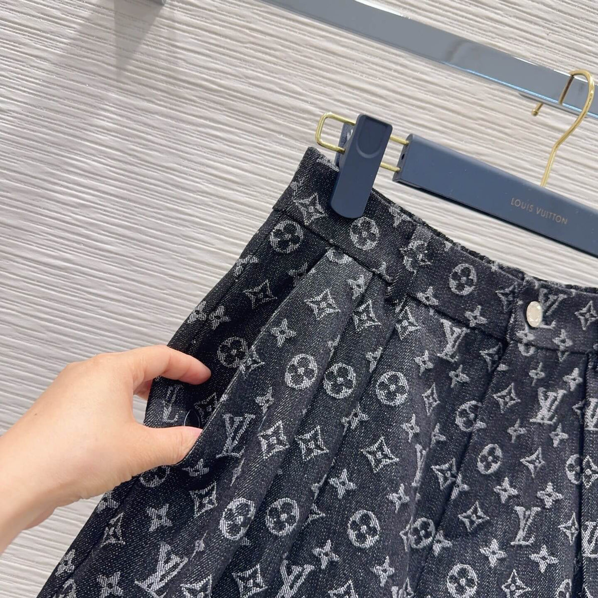 Monogram Pocket Tee Short Set