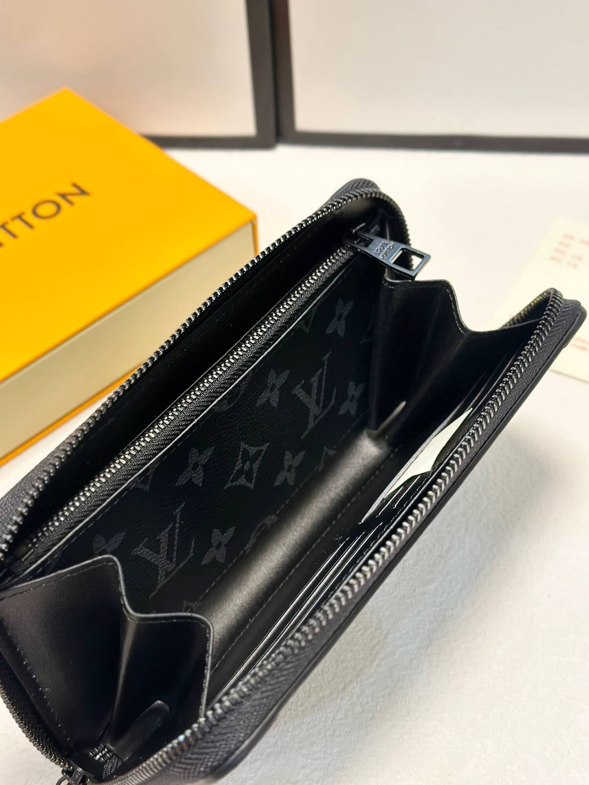 Monogram Zip-Around Long Wallet