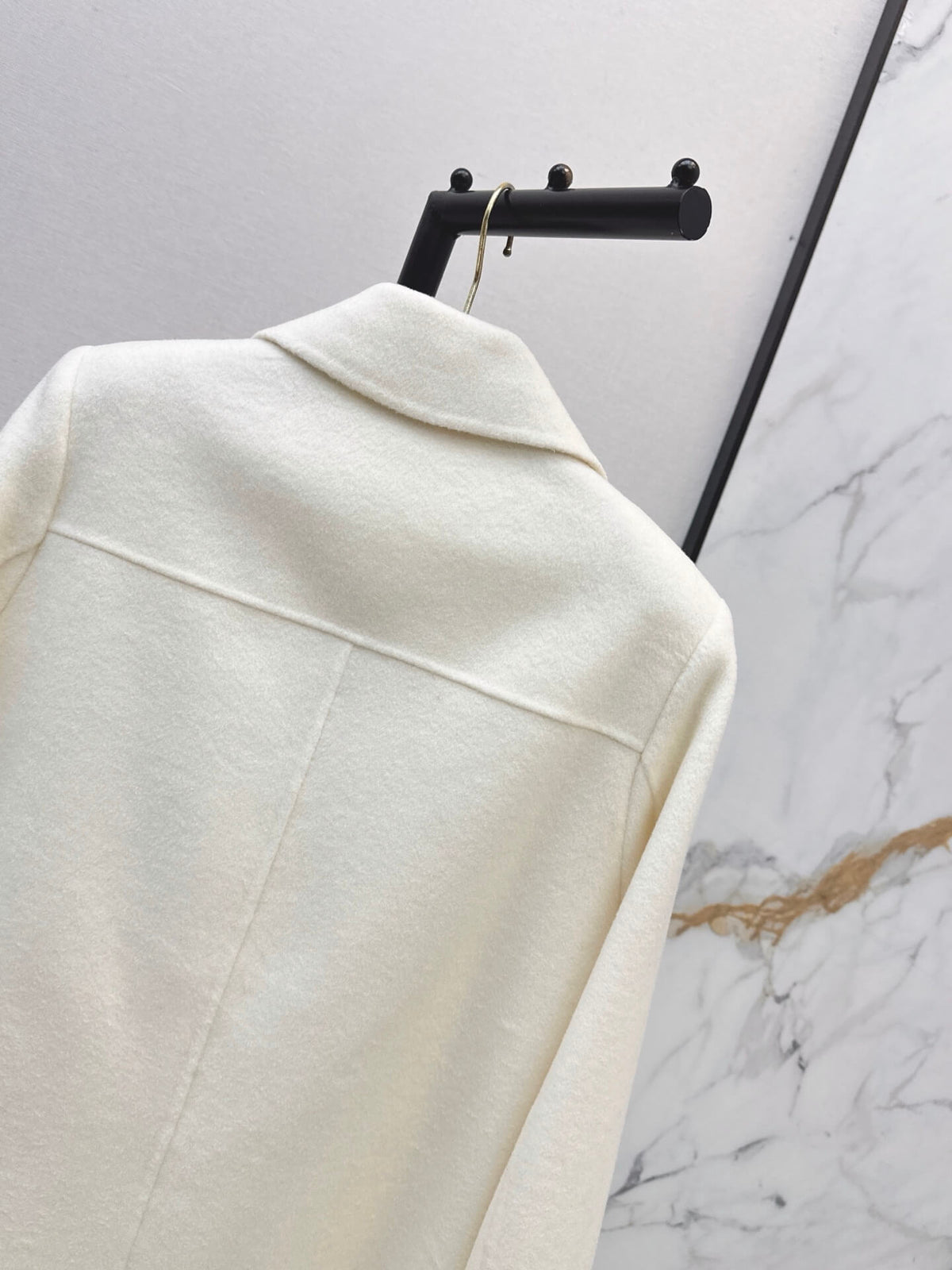 Peter Pan Collar Wool Short Jacket