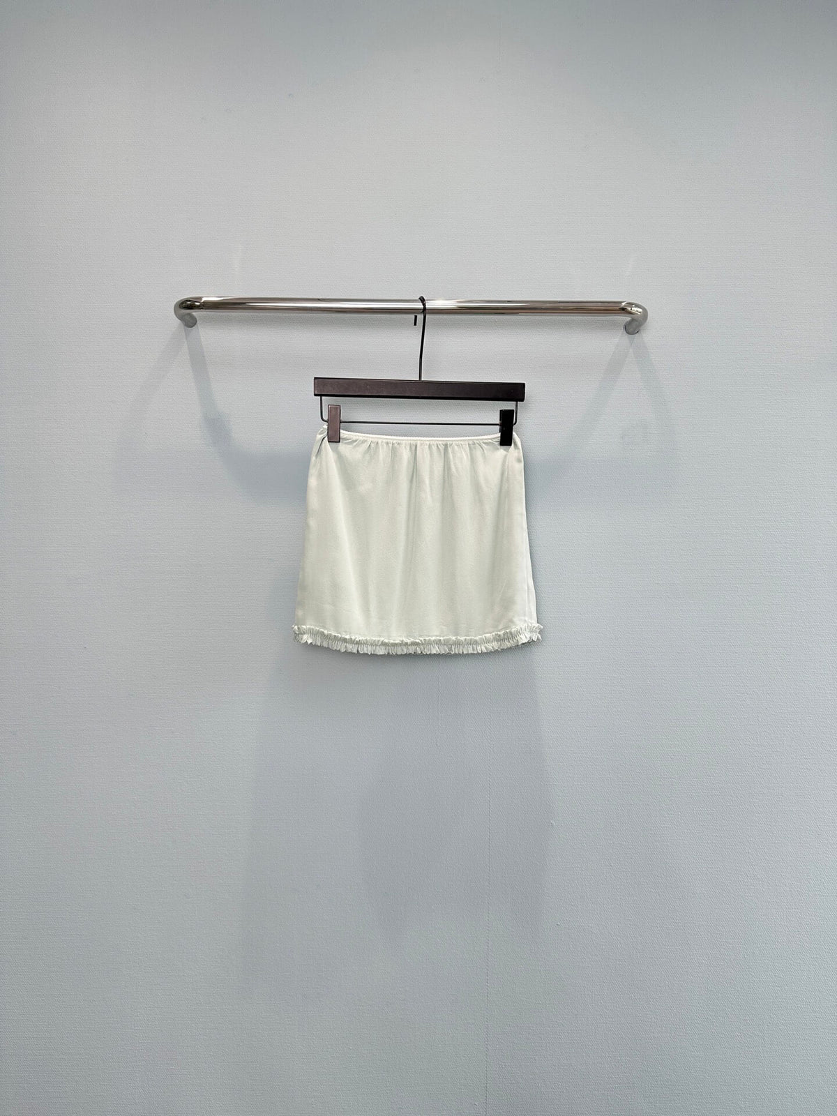 Elastic Waist Ruffle Skirt