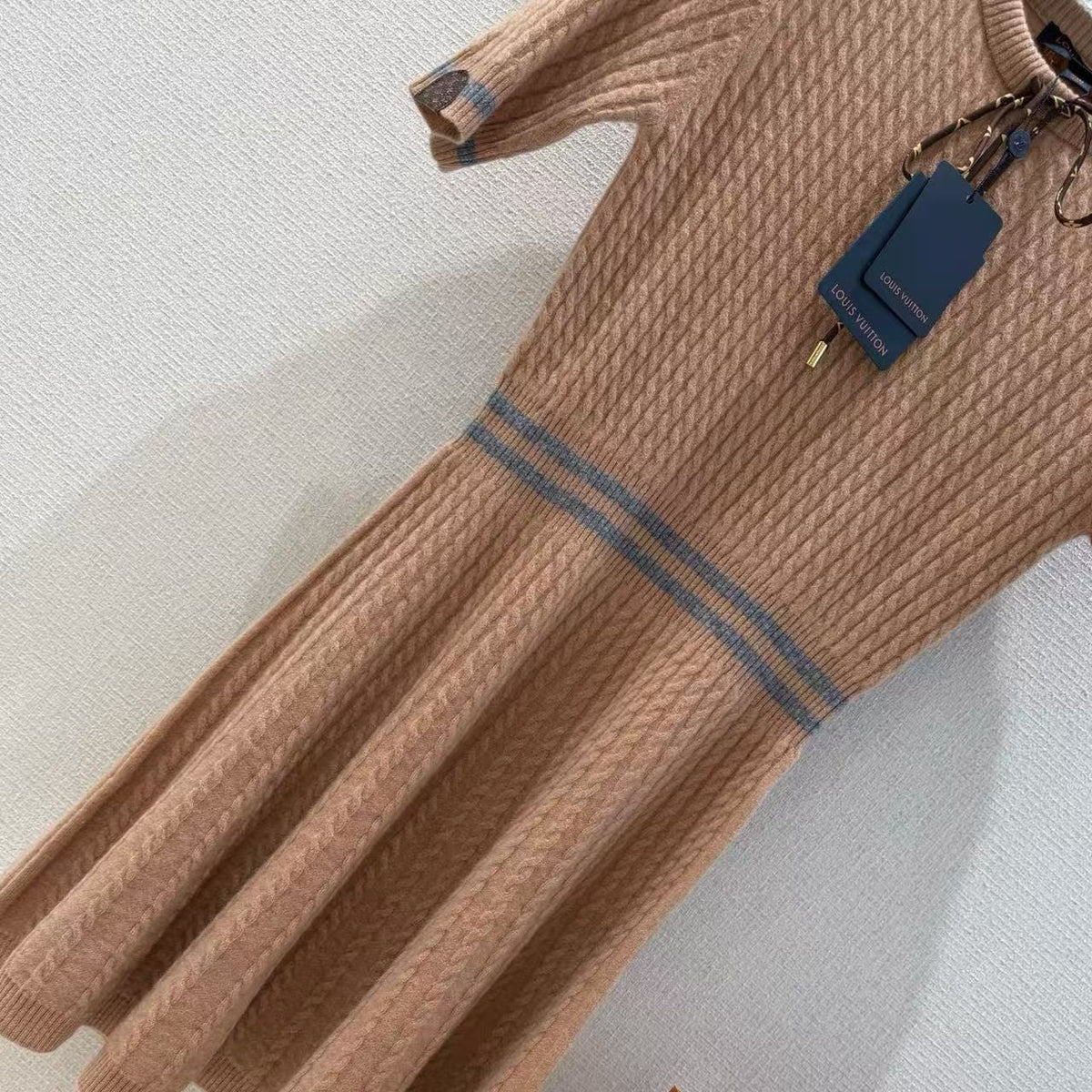 Retro Knit Dress