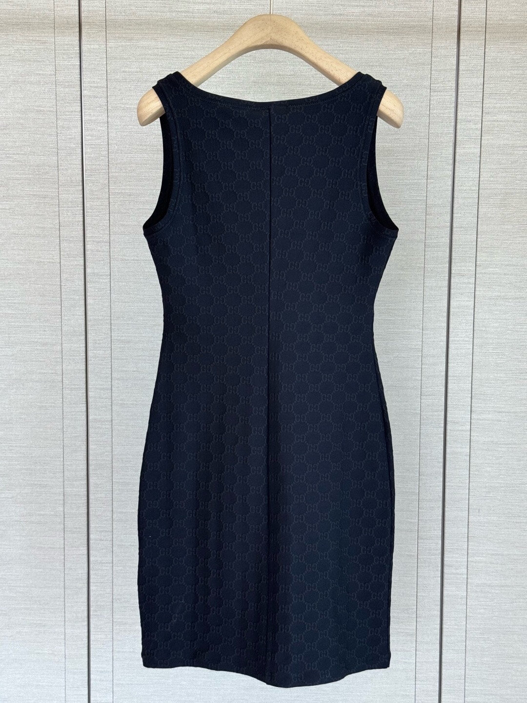 Scoop Neck Jacquard Dress