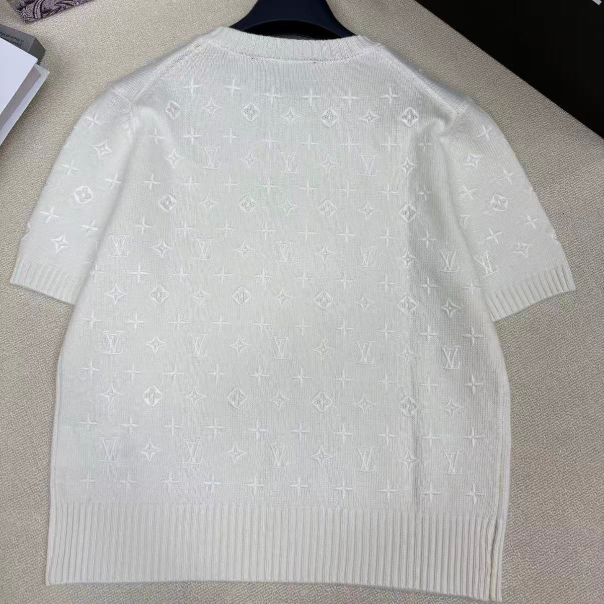Monogram Knit T-Shirt