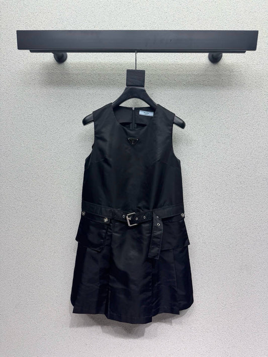 Cargo Pocket Tank Dress