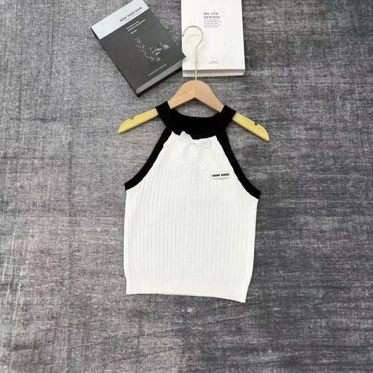 Ribbed Sleeveless Vest