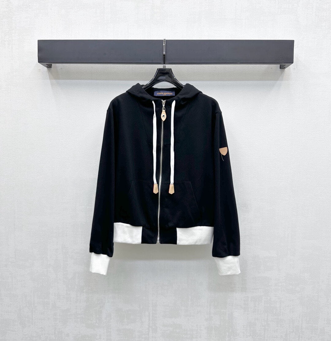 Striped Hoodie Short Set