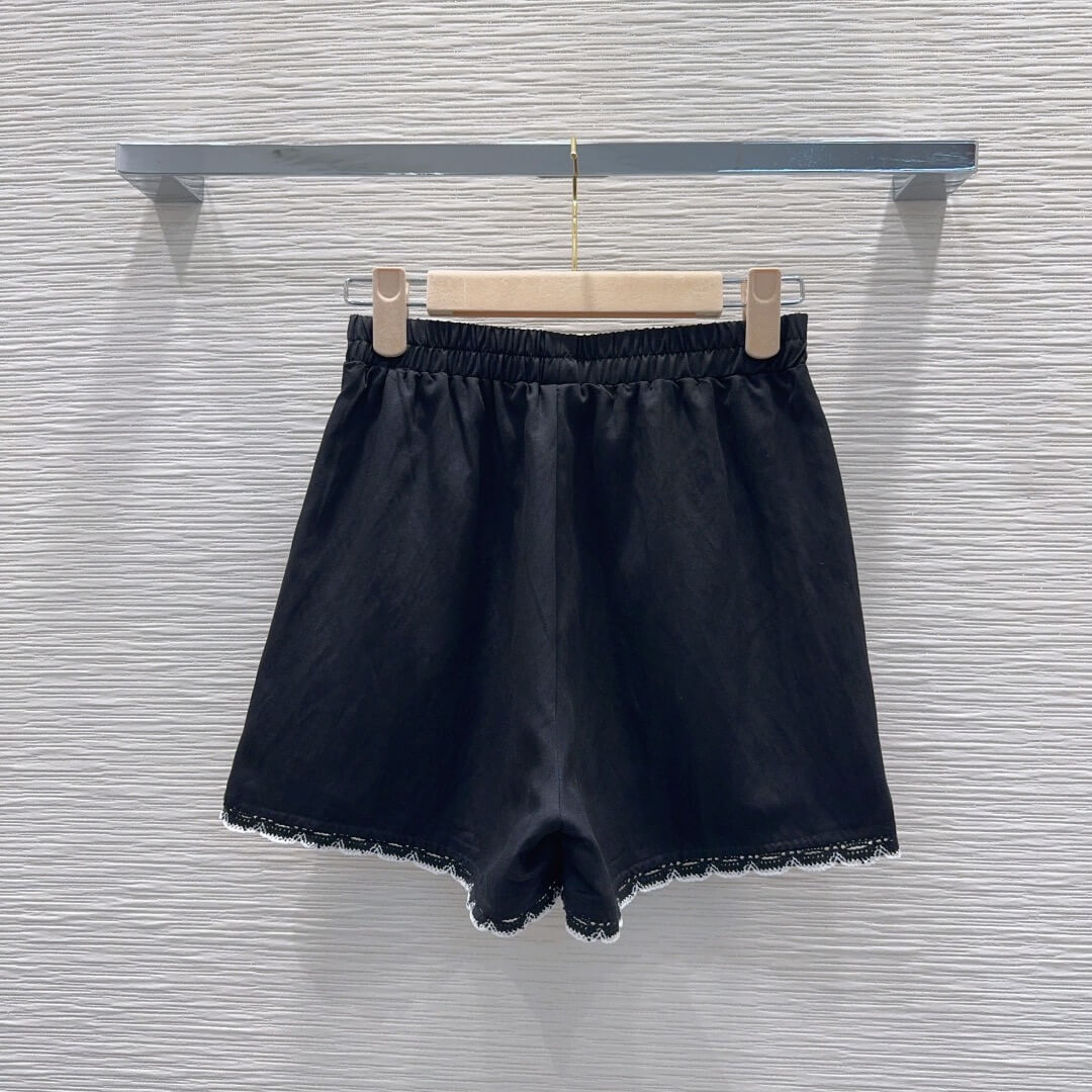 Label Patch Tank Top & Shorts Set
