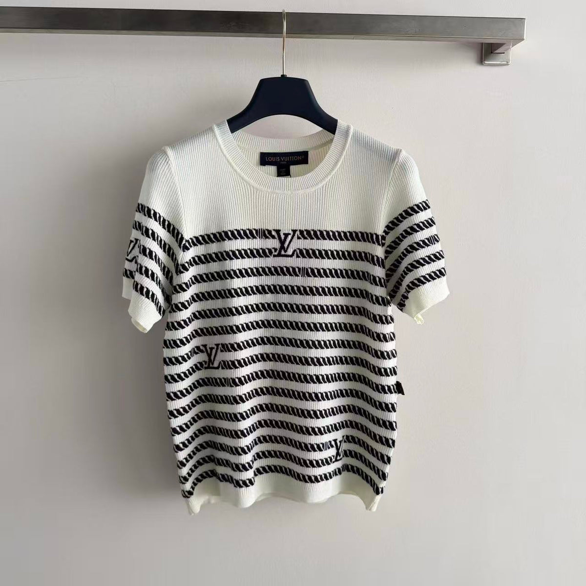 Maritime Series Stripe Knit Tee