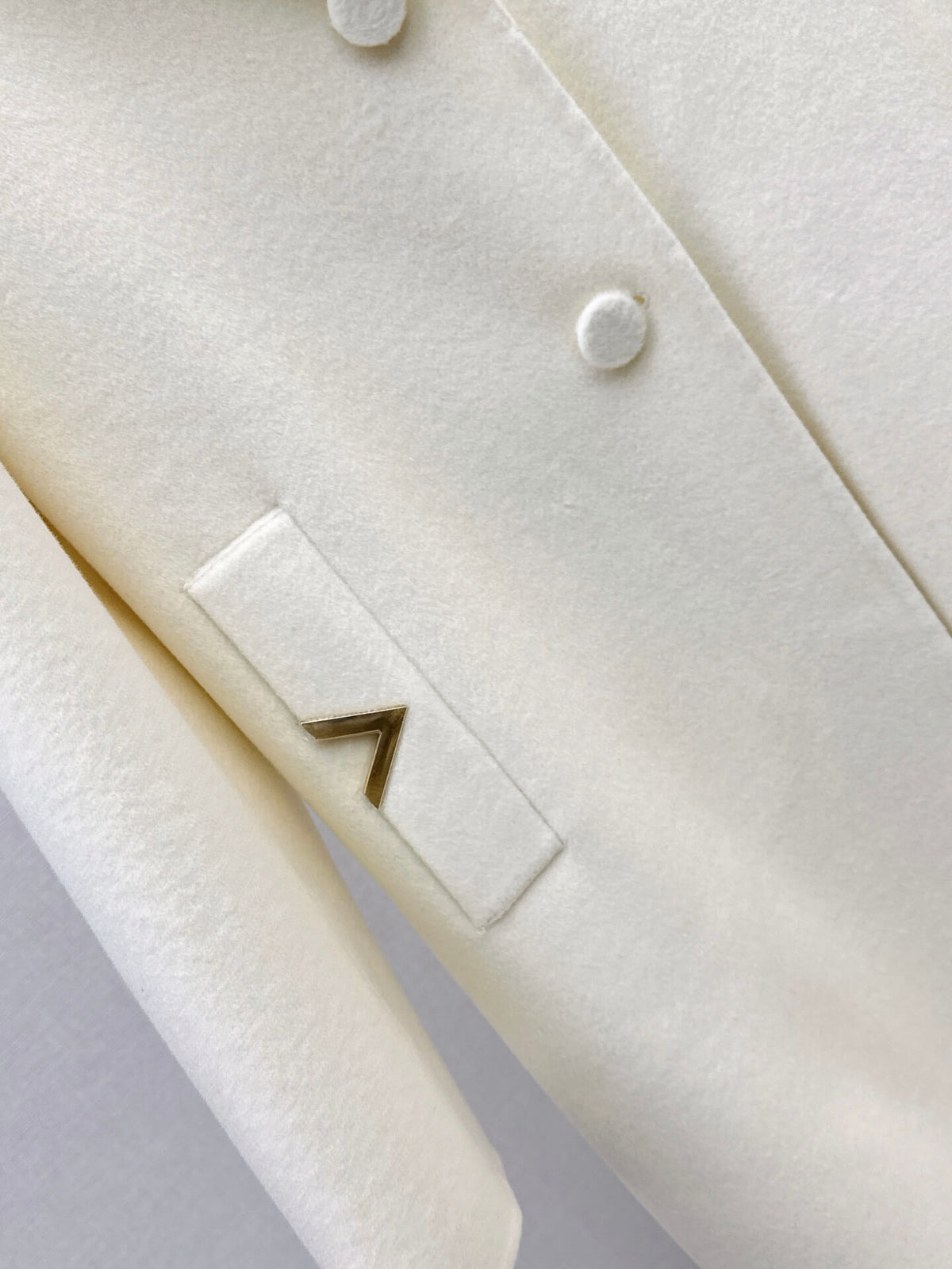 Classic Lapel Straight Wool Coat