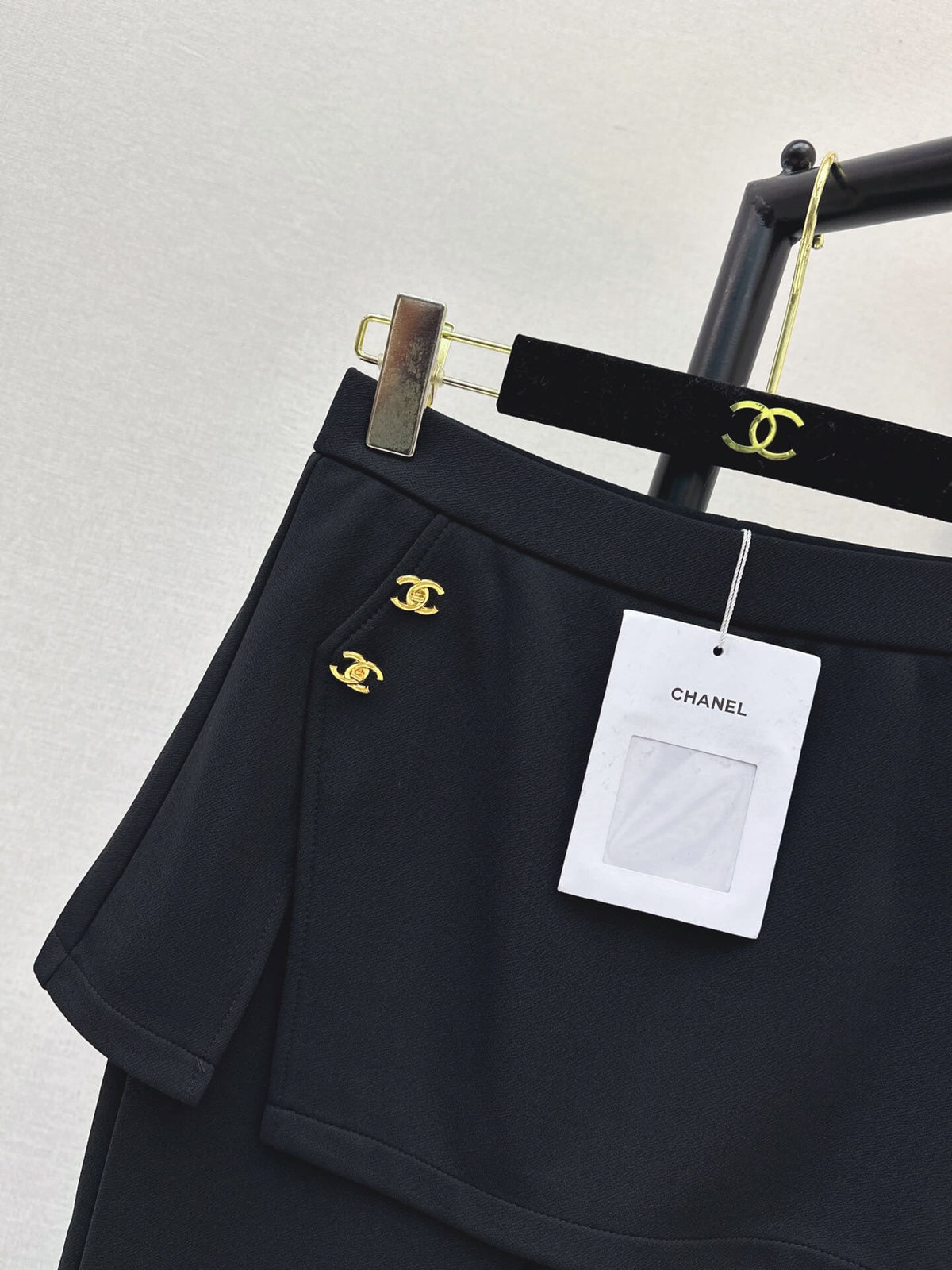 Fake Two-Piece Flare Pants