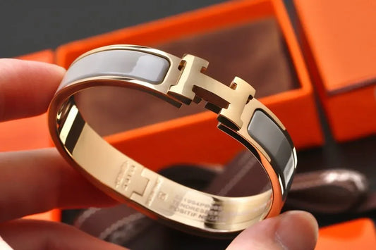 H Letter Design Bangle