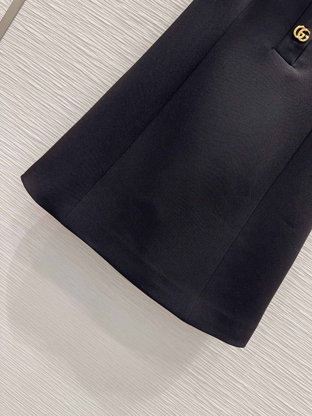 Lapel Slim Wool Dress