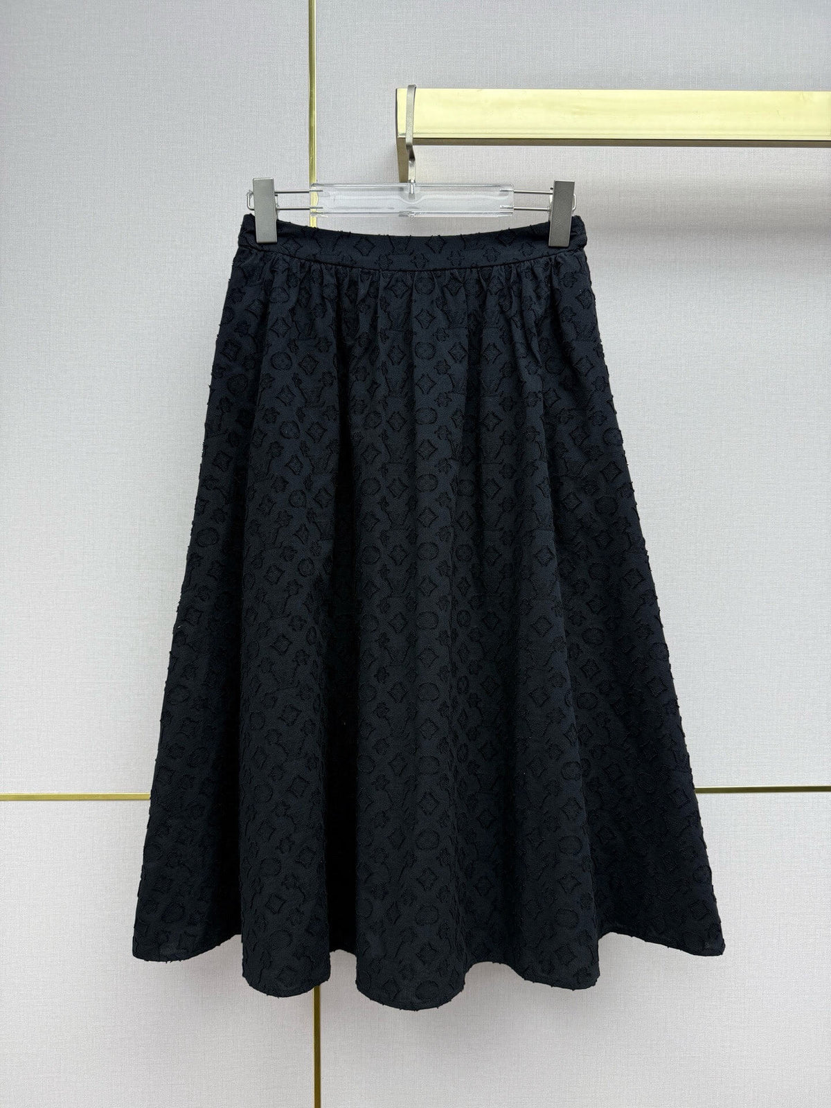 Jacquard Shirt Skirt Set