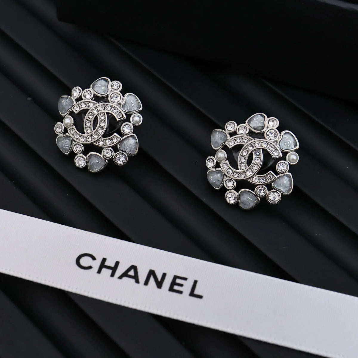 Floral Cluster Stud Earrings