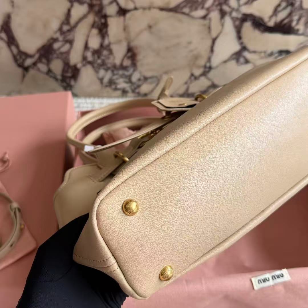 Retro Leather Mini Tote Bag