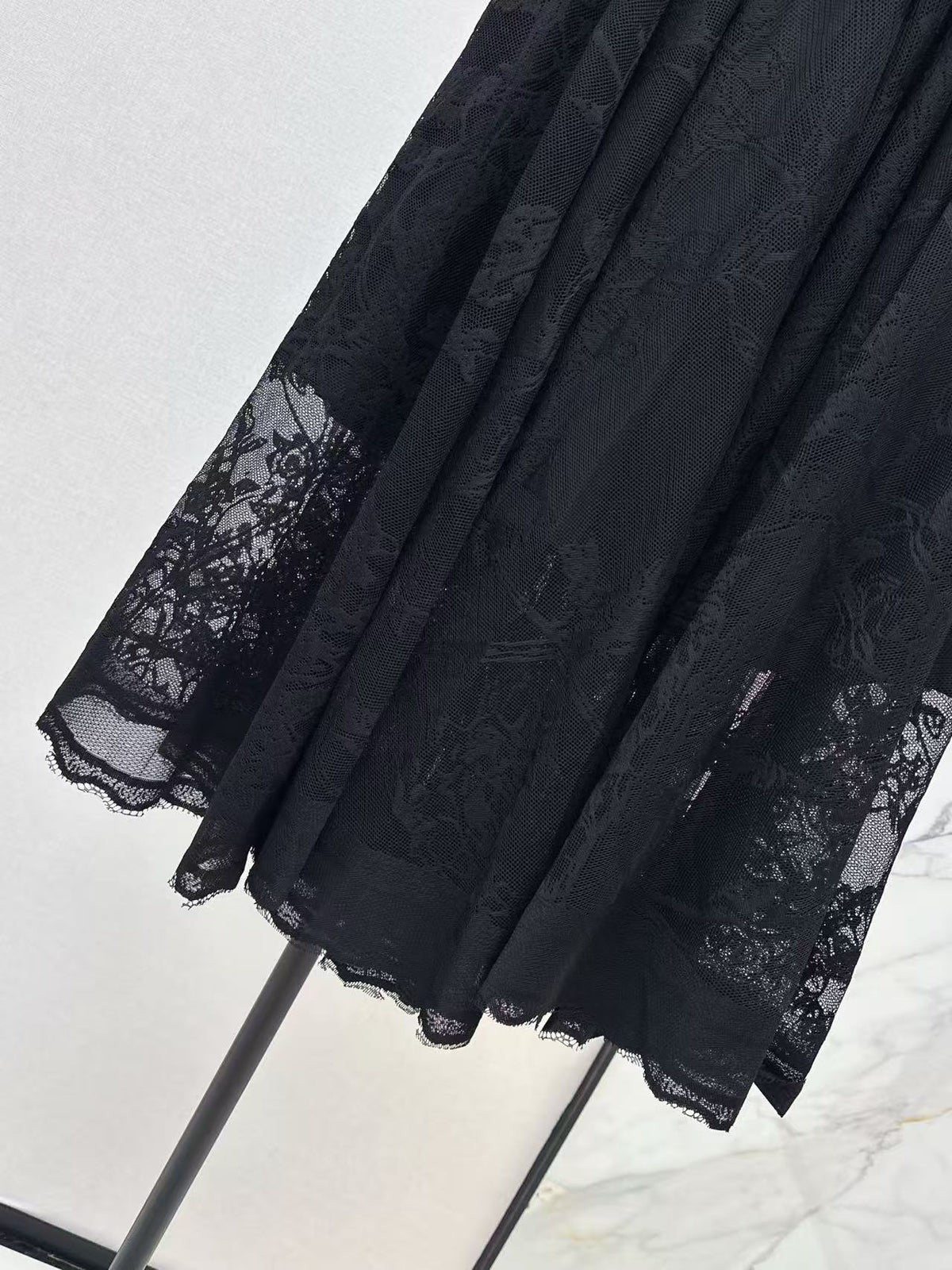 French Lace Long Skirt
