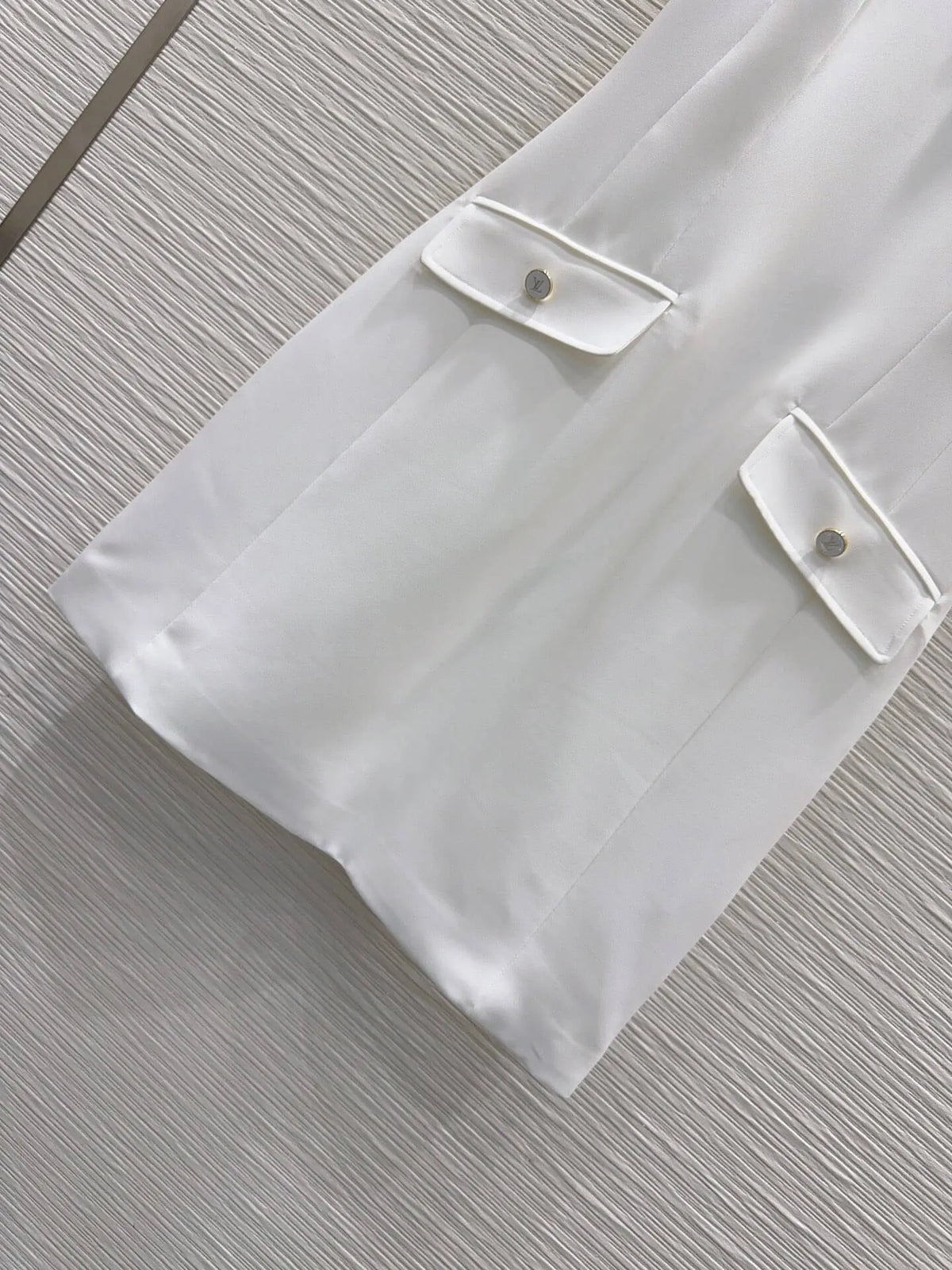 Fitted Satin Sleeveless Shift Dress