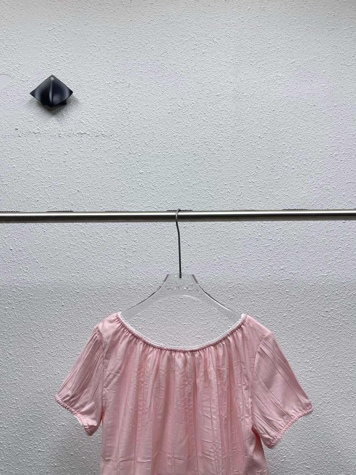 Pink Layered Skirt Set
