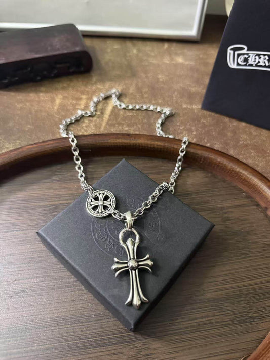 Cross Street Style Necklace
