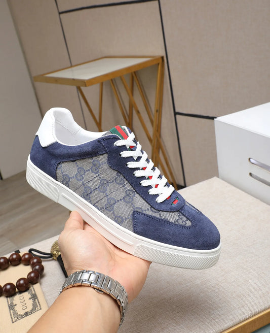 Suede Patchwork Sneakers