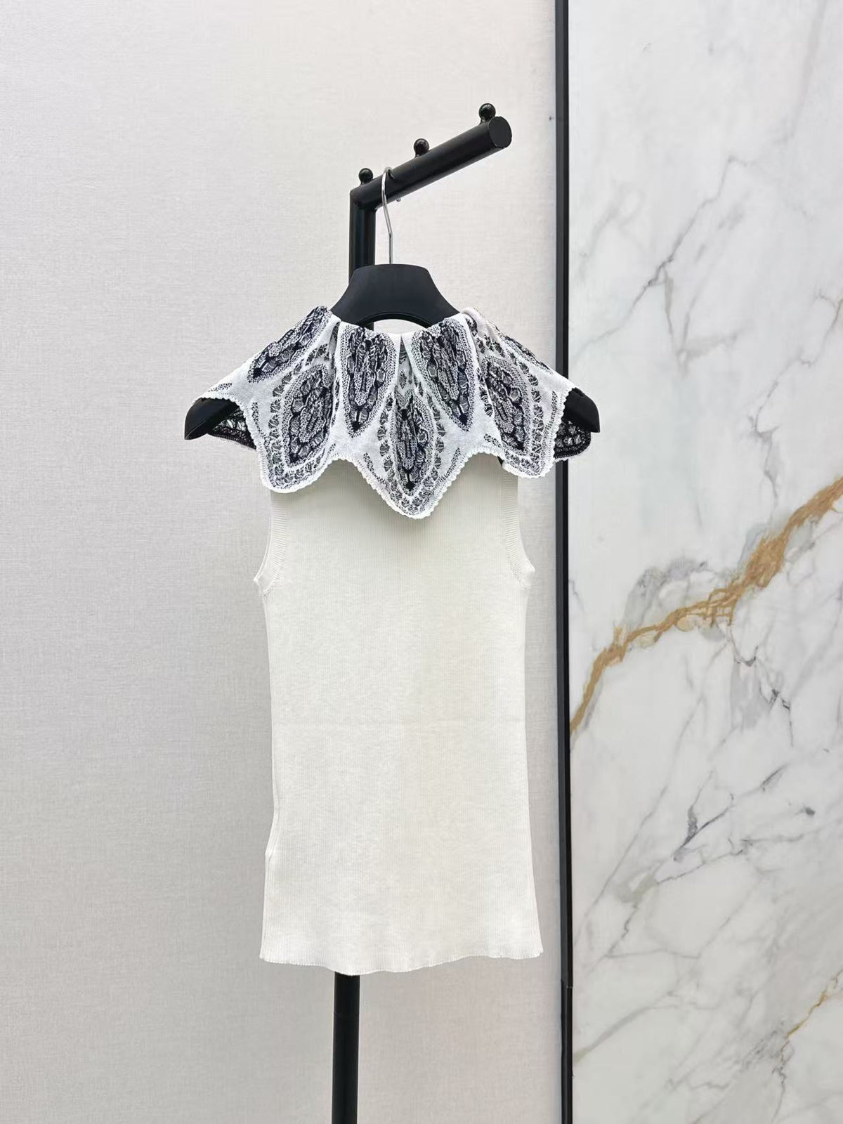 Runway Edition Ruffled Vest