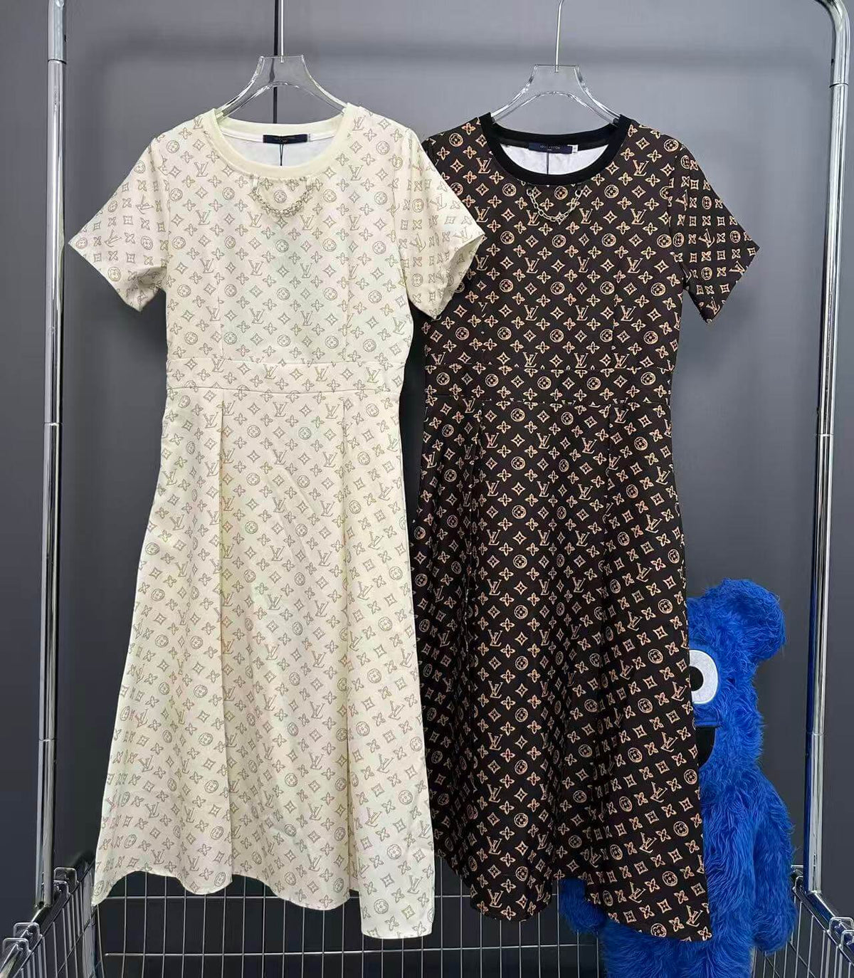 All Over Casual Midi Dress