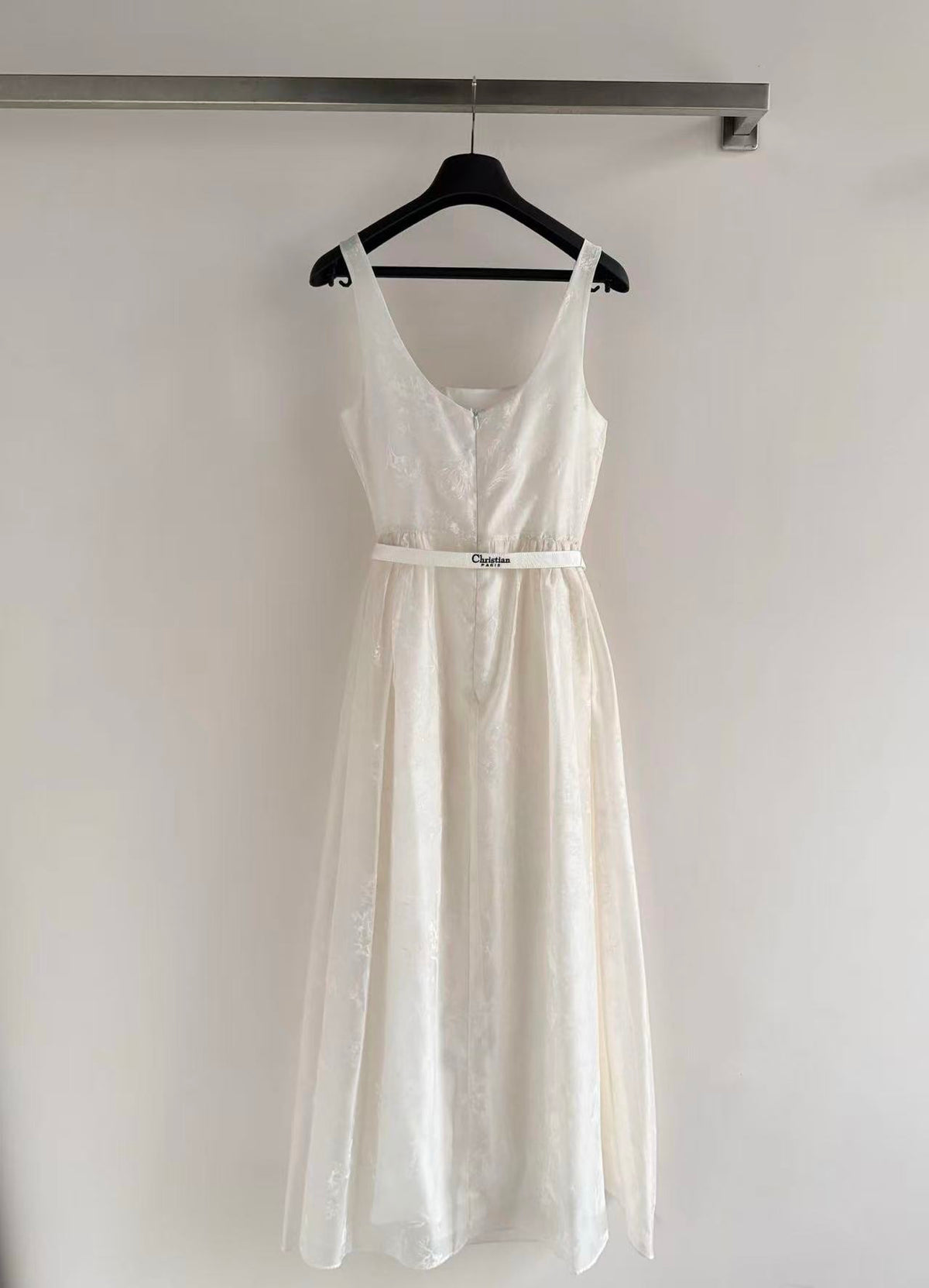 Mulberry Silk Jacquard Dress