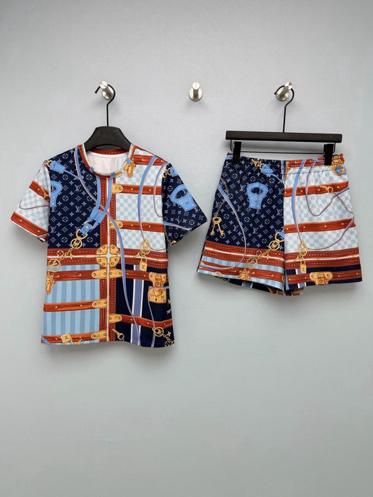 Tee Drawstring Short Set