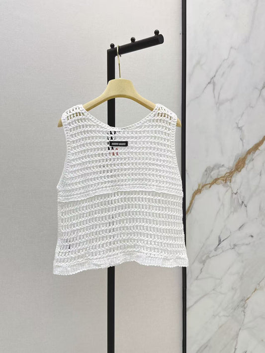 Resort Crochet Vest