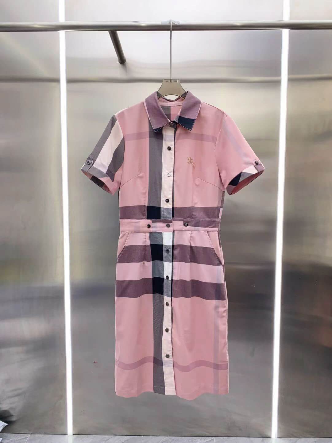 Pocket Classic Check Dress