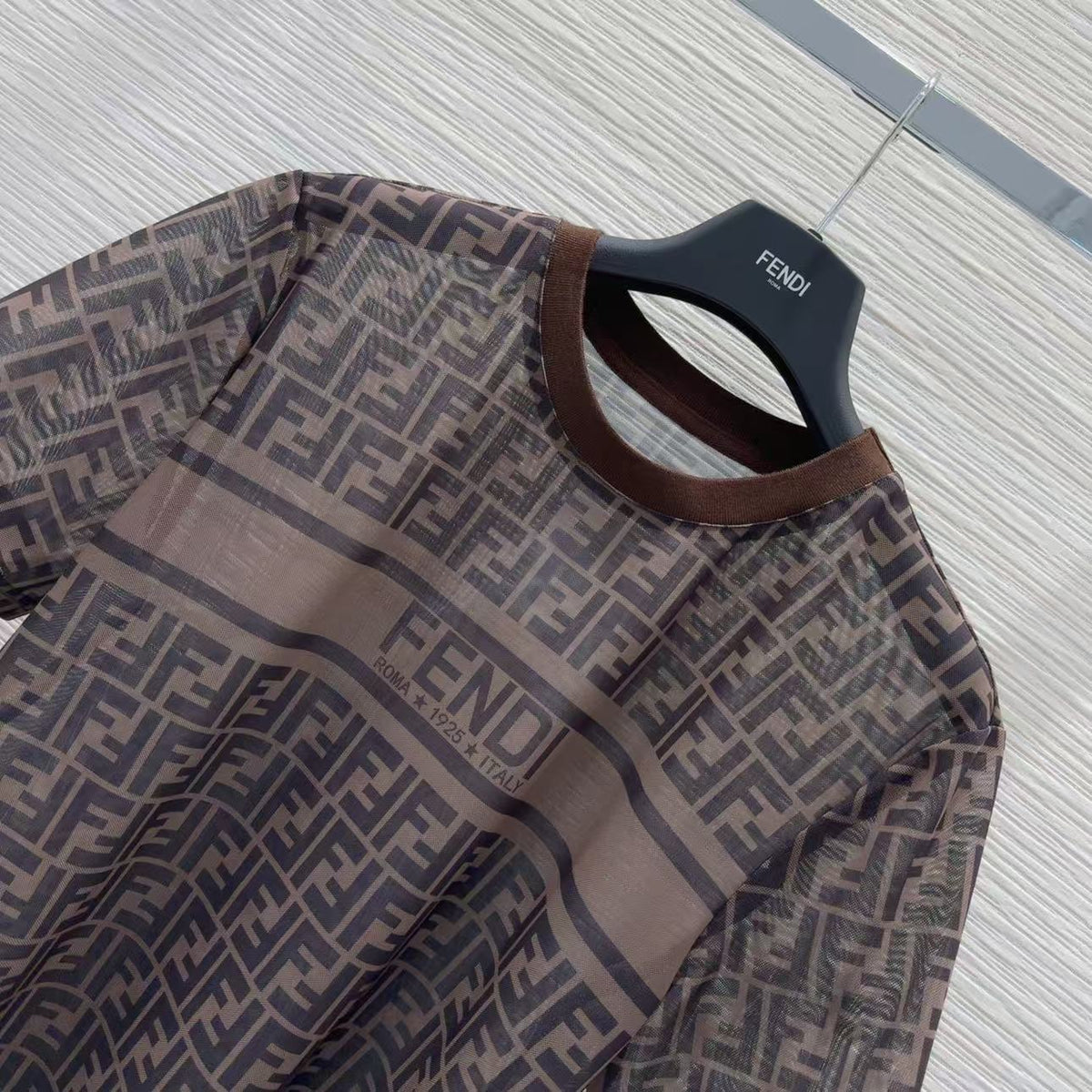 Monogram Mesh T-Shirt