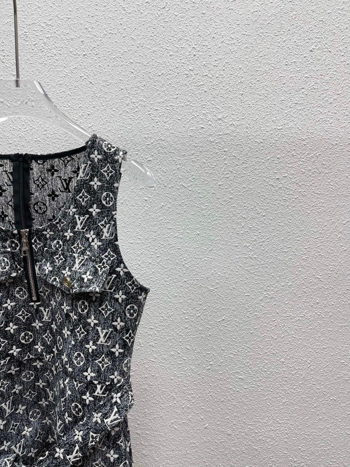 All Over Logo Slim Vest Dress