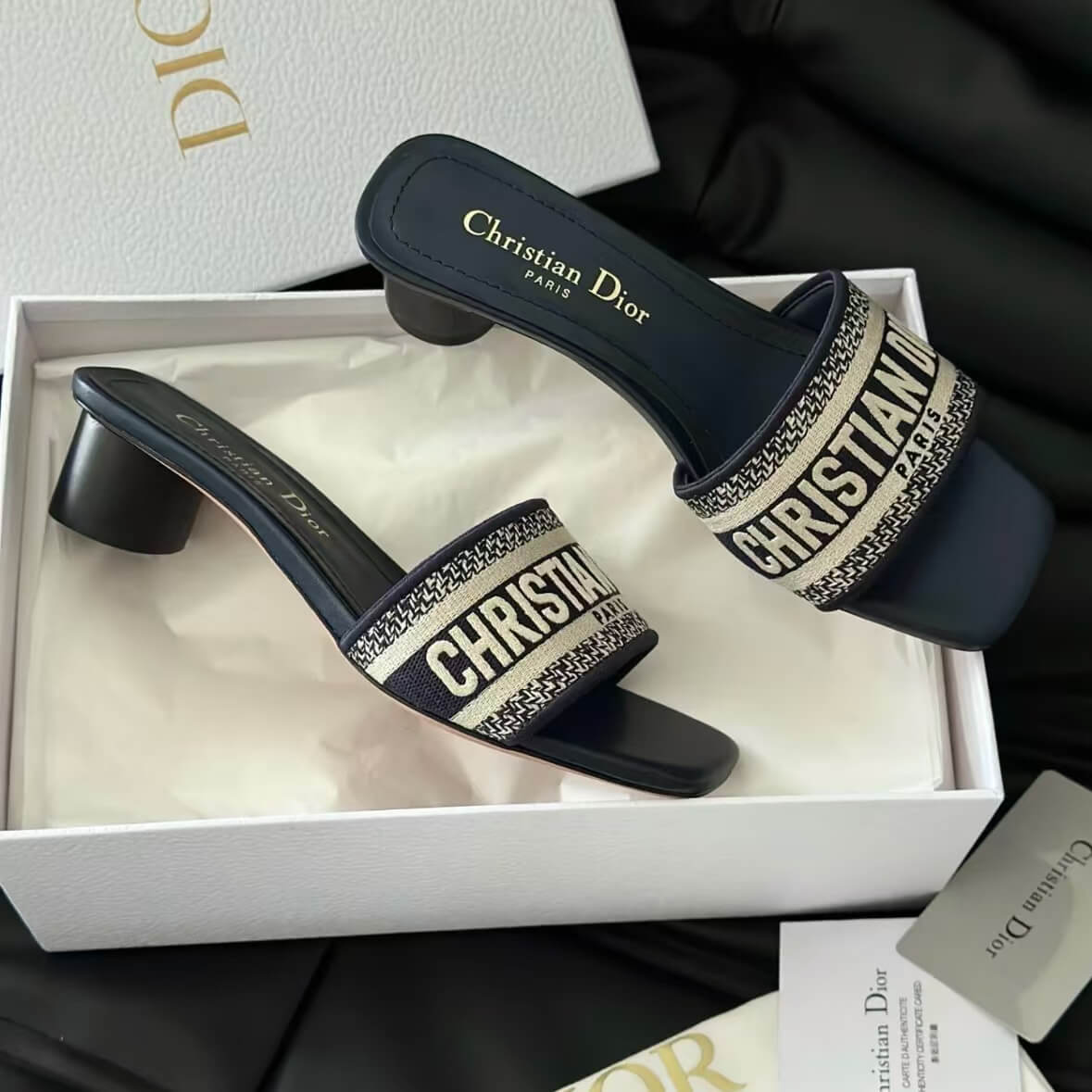 Classic Minimalist Block Heel Sandals