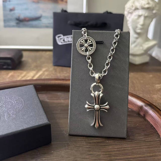 Chic Street Style Cross Necklace