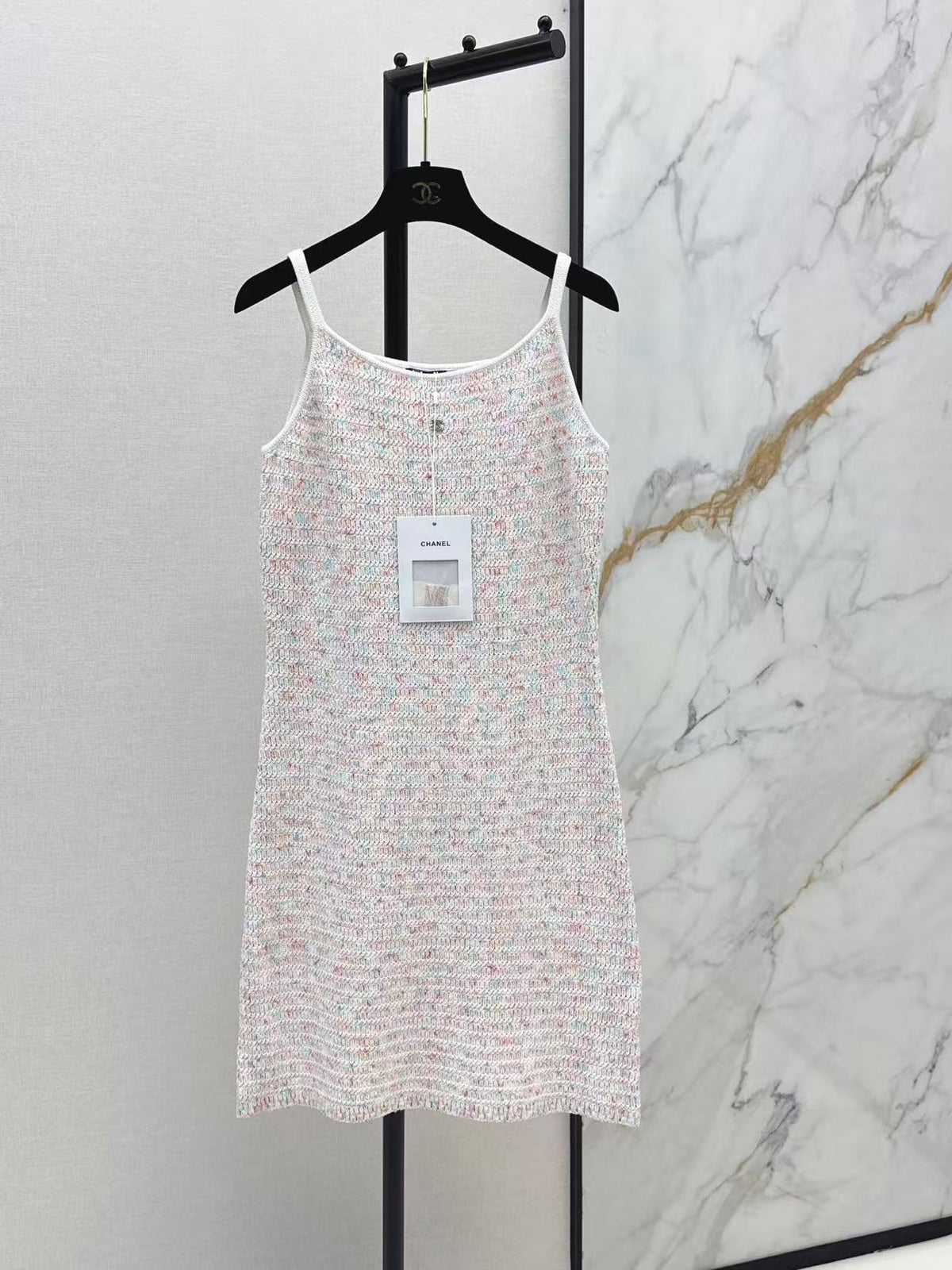 Colorful Woven Camisole Dress