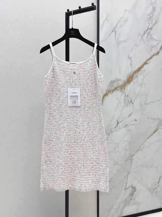 Colorful Woven Camisole Dress