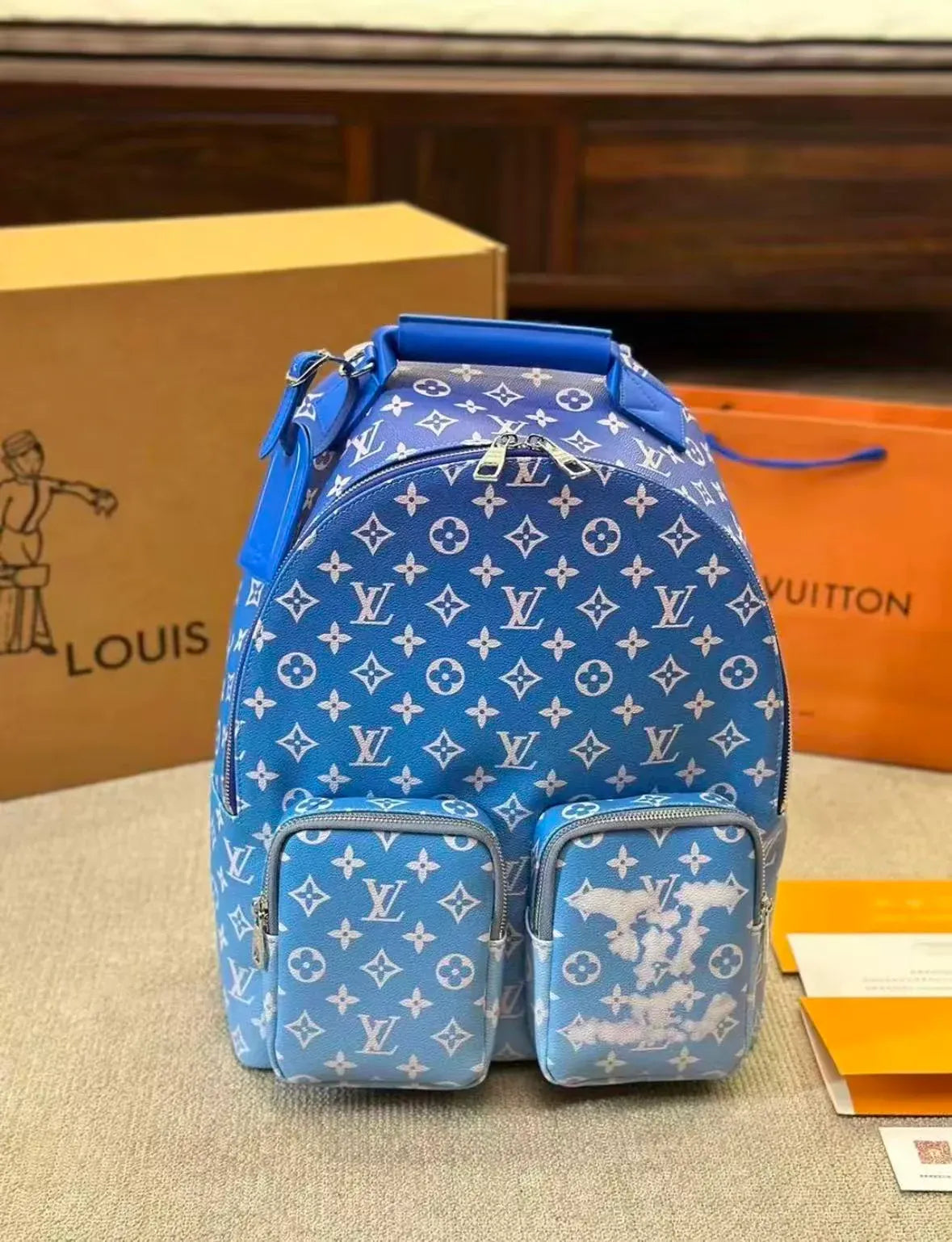 Blue Gradient Backpack