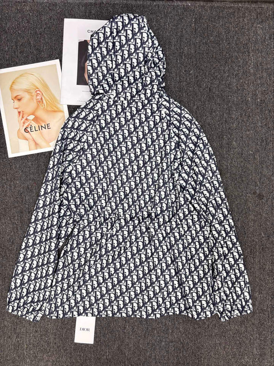 Logo Drawstring Hood Jacket